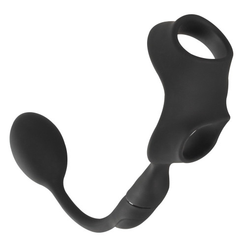 Rebel Cock ring with RC butt p - Anello per il...