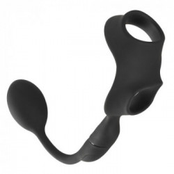 Rebel Cock ring with RC butt p - Anello per il Pene