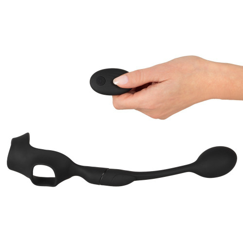 Rebel Cock ring with RC butt p - Anello per il...