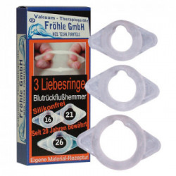 Fröhle LR004 Love Rings Set of 3 - Anello per il Pene