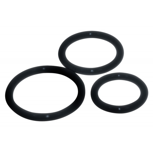 You2Toys Sexy Circles Cockring black - Anello...