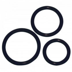 You2Toys Sexy Circles Cockring black - Anello per il Pene