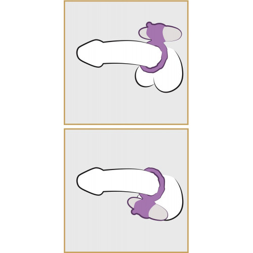 Sweet Smile Sweet Smile Loop Purple - Anello...