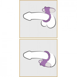 Sweet Smile Sweet Smile Loop Purple - Anello per il Pene