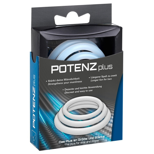 Joydivision POTENZplus x 3 Mix S,M,L - Anello...