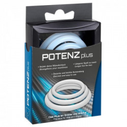 Joydivision POTENZplus x 3 Mix S,M,L - Anello per il Pene