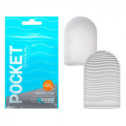 Tenga Pocket Tenga Wave Line - Masturbatore Maschile Usa e Getta