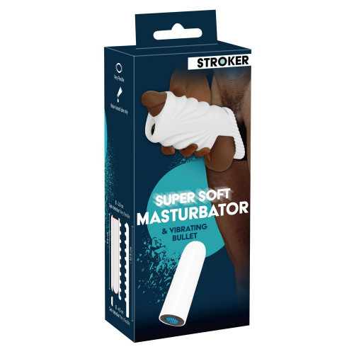 Stroker Soft and Stretchy Masturbator -...