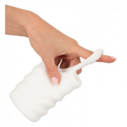 Stroker Soft and Stretchy Masturbator - Masturbatore con Vibrazione per il Pene, Ricaricabile