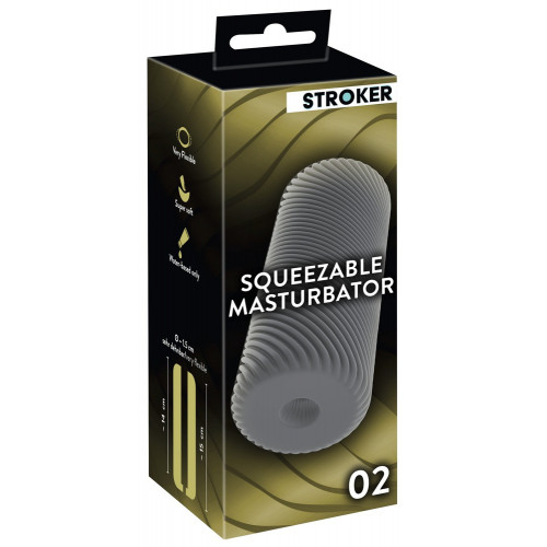 Stroker Squeezable Masturbator - Masturbatore a...