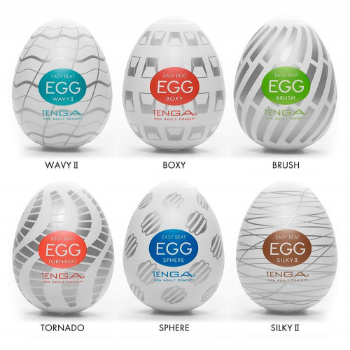 Tenga Egg Variety New Standard - Set di 6...