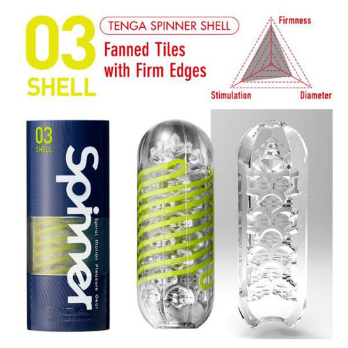 Tenga Tenga Spinner Shell - Masturbatore Senza...