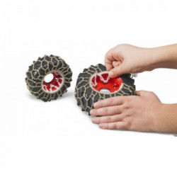 Bruder 03017 - Trattore Claas Axion 950 con Sgombraneve a Turbine