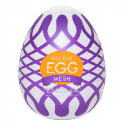 Tenga Egg Mesh - Masturbatore Compatto Monouso, Senza Vibrazione