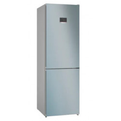 Bosch KGN367LDF - Frigorifero Combinato, Serie 4, Total NoFrost, 321 Litri, Inox, Classe D, 186x60x66,5 cm