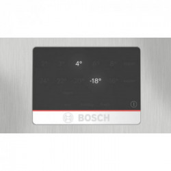 Bosch KGN367LDF - Frigorifero Combinato, Serie 4, Total NoFrost, 321 Litri, Inox, Classe D, 186x60x66,5 cm
