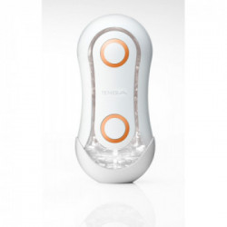 Tenga Tenga Flip Orb Orange Crash - Masturbatore Blowjob, Senza Vibrazione
