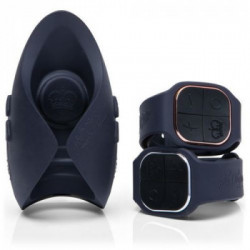 Hot Octopuss Duo Lux - Masturbatore Interattivo Tascabile, Vibrazione, Richiede Batterie