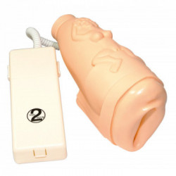 You2Toys Venus - Masturbatore a Forma di Vagina, Vibrazione, Funzione Shock, Richiede Batterie
