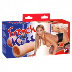 You2Toys French Kiss - Masturbatore con Vibrazione, Batterie non Incluse