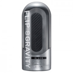 Tenga Flip 0 Gravity Black - Masturbatore Senza Vibrazione, Nero