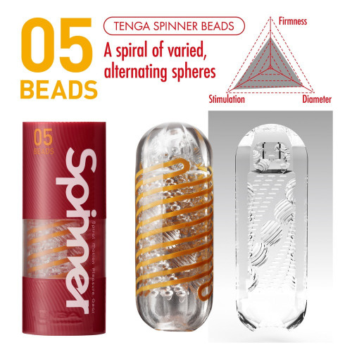 Tenga Spinner Beads - Masturbatore Senza...