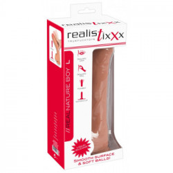 Realistixxx Real Nature Boy L - Dildo Realistico Pieghevole in Silicone, con Ventosa
