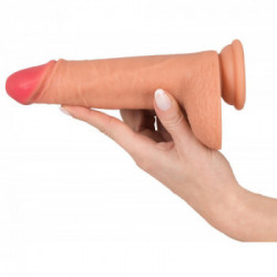 Realistixxx Real Nature Boy M - Dildo Realistico in Silicone Pieghevole, con Ventosa
