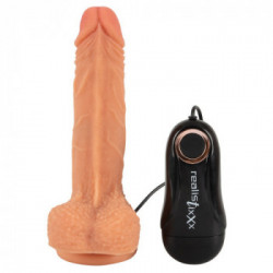 Realistixxx Real Thing small - Dildo Realistico con Ventosa, Vibrazione, Impermeabile, Richiede Batterie