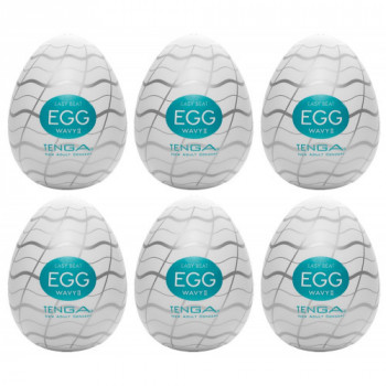 Tenga Egg Wavy II Pack of 6...