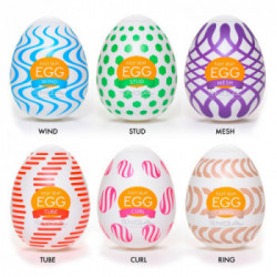Tenga Egg Variety Wonder Pack - Set di Masturbatori Monouso Senza Vibrazione