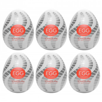 Tenga Egg Tornado Pack of 6...