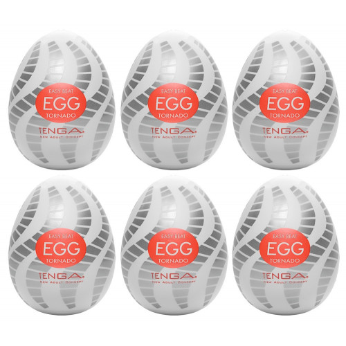 Tenga Egg Tornado Pack of 6 - Set di...