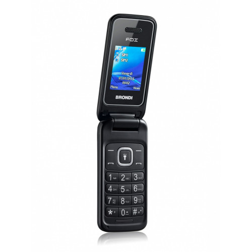 Brondi Fox 4,5 cm (1.77") 74 g Nero Telefono...