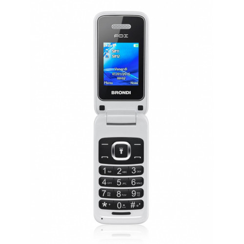Brondi Fox 4,5 cm (1.77") 74 g Bianco Telefono...