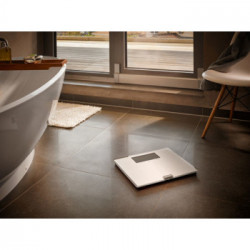 Soehnle Shape Sense Connect 200 Bilancia pesapersone elettronica Rettangolo Argento