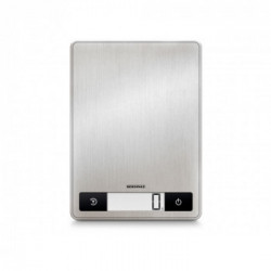 Soehnle Page Profi 200 Bilancia da cucina elettronica Acciaio inossidabile Superficie piana Rettangolo