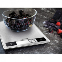 Soehnle Page Profi 200 Bilancia da cucina elettronica Acciaio inossidabile Superficie piana Rettangolo