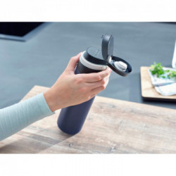 LEIFHEIT 03275 tazza da viaggio Nero, Blu Acciaio inossidabile 600 ml