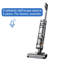 Dreame H11 Max - Lavapavimenti 3-in-1 200W, Fino a 36 Minuti per Pavimenti Duri, Display LED