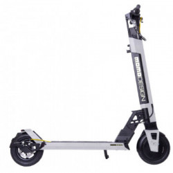 Momodesign - Monopattino REVO 11, 400W, 36V, 7,5 Ah, 10", 25Km/h, Doppie Sospensioni, Telaio Magnesio, Grey