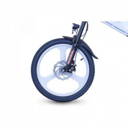 Lexgo CF20 E-Bike Foldable 20", Pieghevole, Samsung 36V, 10,4 Ah, 250W, 7 Rapporti, Doppio Freno a Disco	