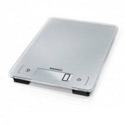Soehnle 66225 bilancia da cucina Argento Superficie piana Rettangolo Bilancia da cucina elettronica