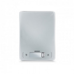 Soehnle 66225 bilancia da cucina Argento Superficie piana Rettangolo Bilancia da cucina elettronica
