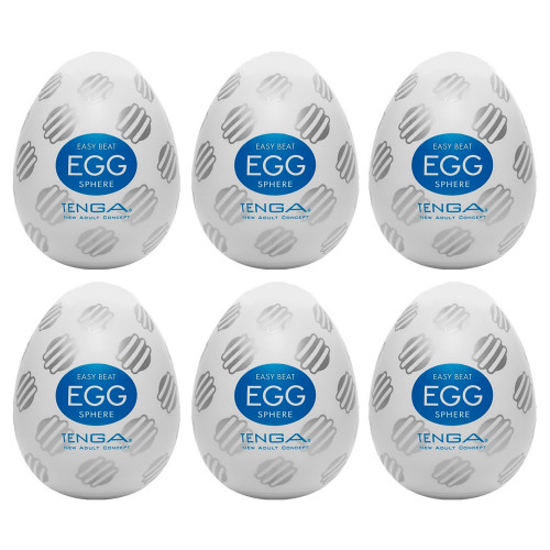 Tenga Egg Sphere Pack of 6 - Set di...