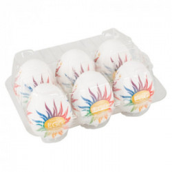 Tenga Egg Shiny Pride Edition 6 pcs - Set di Masturbatori Monouso, Senza Vibrazione