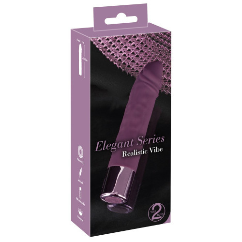 Elegant Series Realistic Vibe - Vibratore Mini,...
