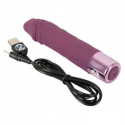 Elegant Series Realistic Vibe - Vibratore Mini, Impermeabile, Ricaricabile