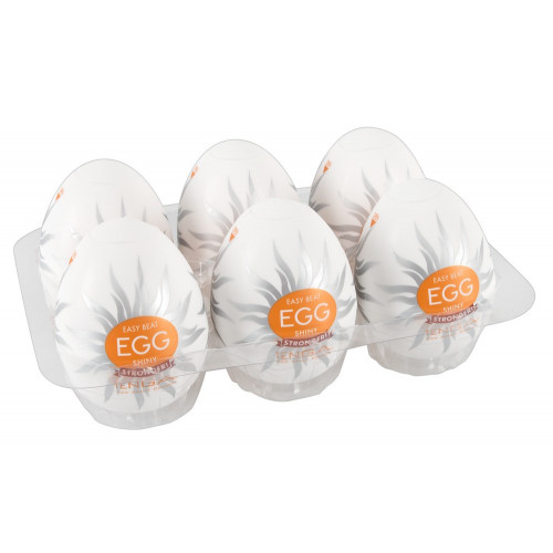 Tenga Egg Shiny 6 pcs - Set di Masturbatori...