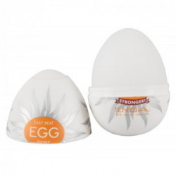 Tenga Egg Shiny 6 pcs - Set di Masturbatori Monouso, Senza Vibrazione